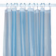 93GSM Bathroom Shower Curtains - Blue
